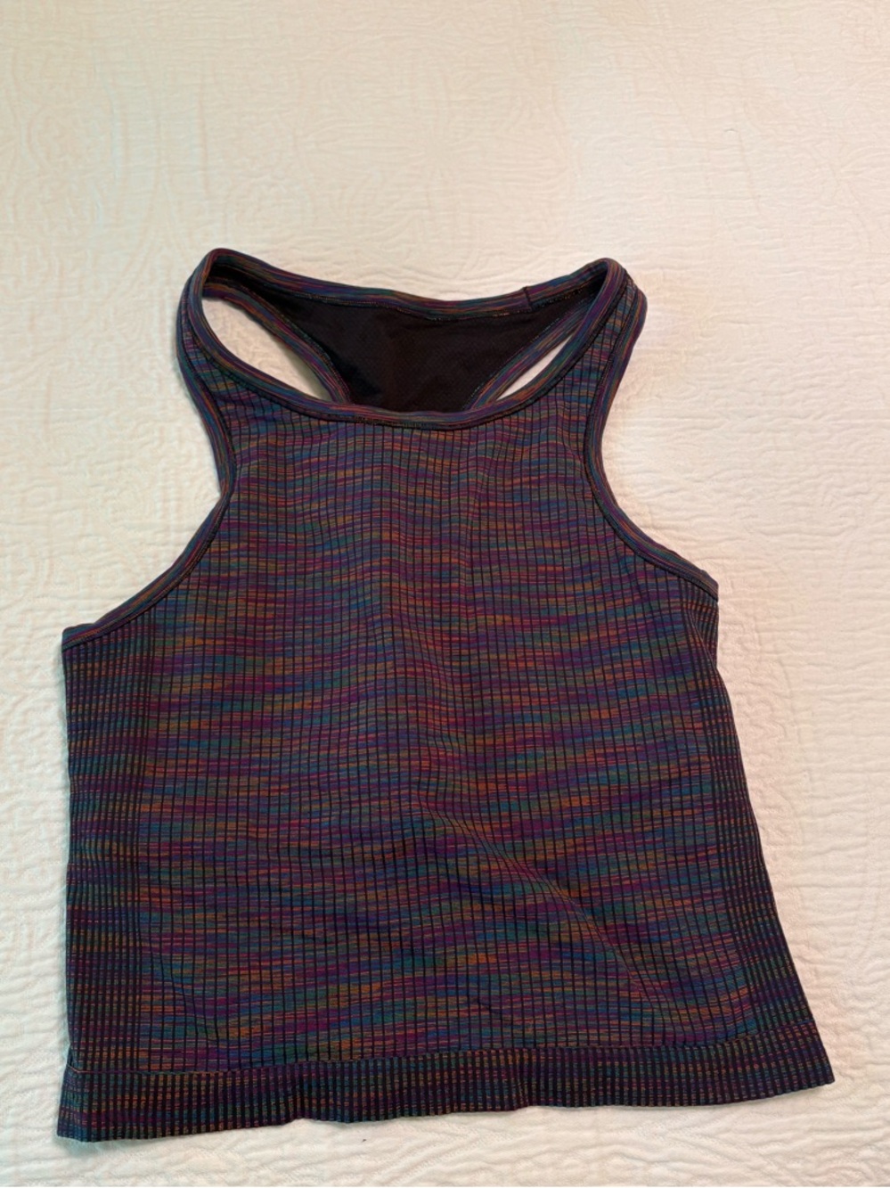 Lululemon Cropped Racerback Tank